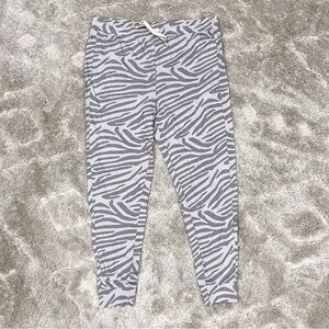 UGG | Lavender Zebra Animal Print Lightweight Joggers size Large